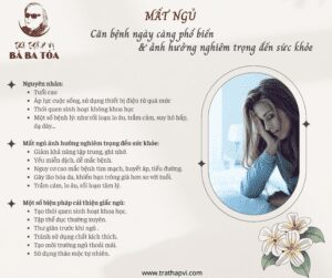 Mất ngủ - nguyên nhân và cách khắc phục