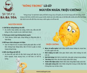 Nóng trong - nguyên nhân & triệu chứng